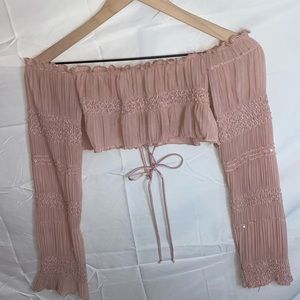 Fairy/Renaissance off shoulder top